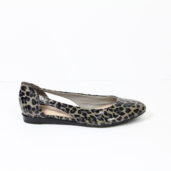 Easy Spirit Ballet Flat sz 6 Slip on Women Animal Print Shoes - Picture 1 of 9